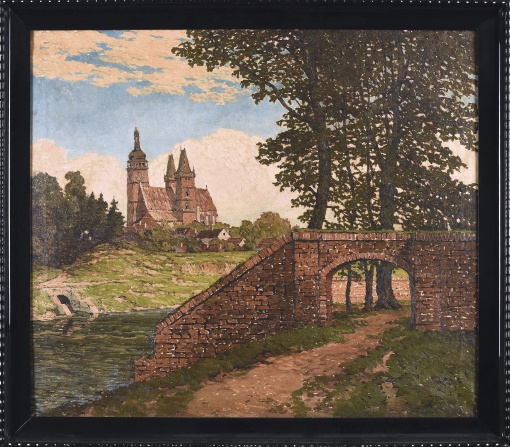 Kostel za řekou