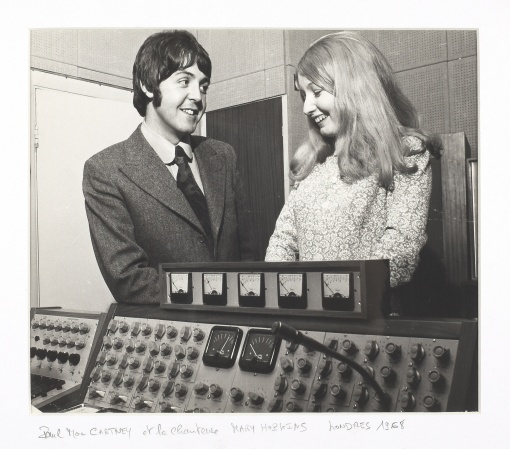 Paul Mc Cartney and Mary Hopkins