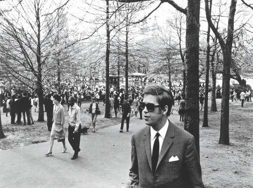 Václav Havel v Central parku
