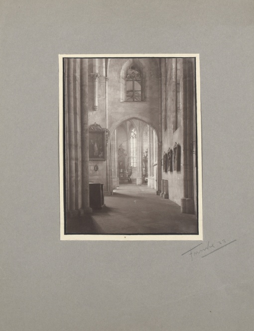 Interiér kostela