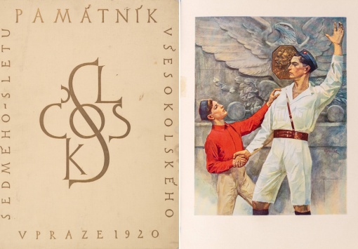 Památník, VII. Všesokolského sletu v Praze