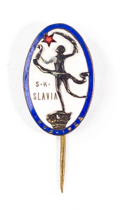 Výroční odznak S. K. Slavia Praha
