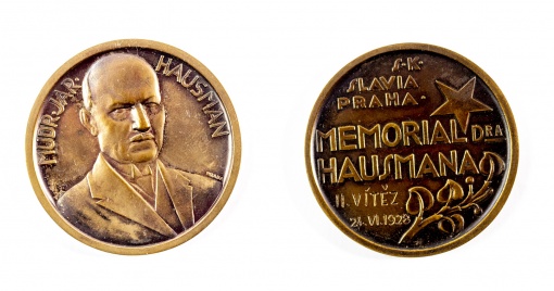 Medaile SK Slavia Praha, memoriál Dr. Hausmana
