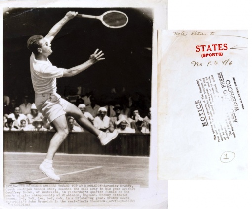 Jaroslav Drobný, Wimbledon