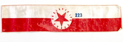 Pořadatelská páska SK Slavia Praha č. 223
