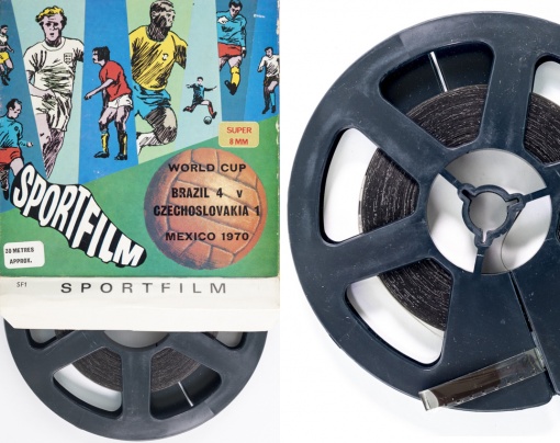Sportfilm, WC Cup, fotbal Brazil vs. Czechoslovakia