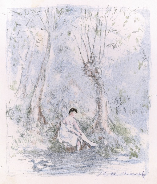 Žena u řeky