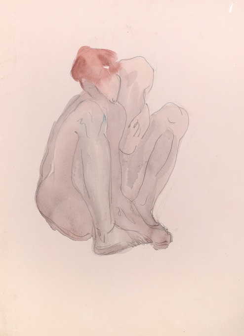 Schoulená žena