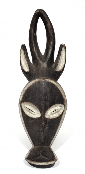 Zvířecí maska, Kwele, Gabon