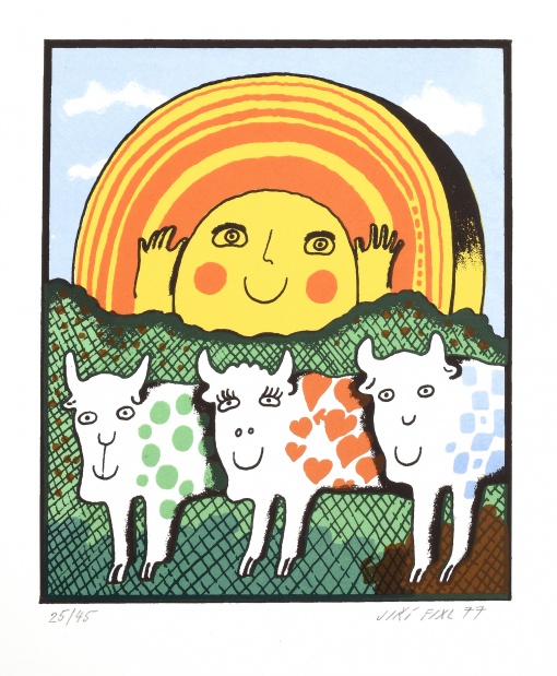Tři kravičky a sluníčko