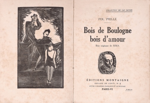 Bois de Boulogne, bois d'amour (Pop Prille)
