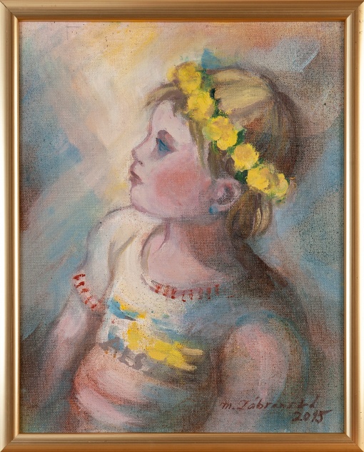 Jaro - dívčí portrét