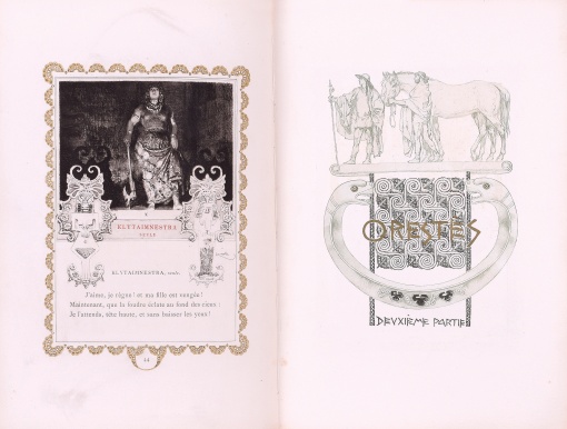 LES ÉRINNYES, TRAGIDIE ANTIQUE DE LECONTE DE LISLE