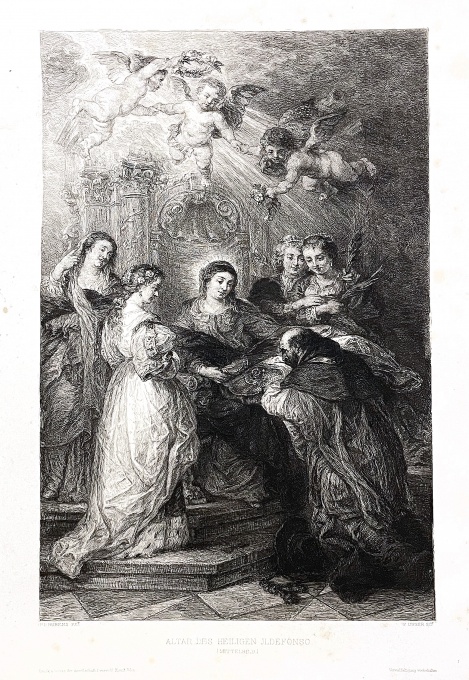 Altar des Heiligen Jidefonso