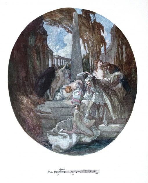 Aus meinen Schlossern Zehn Aquarelle