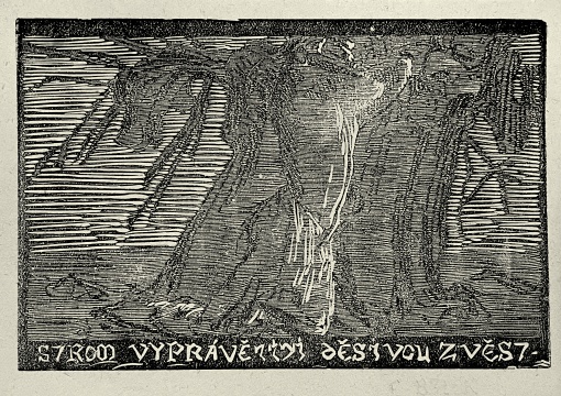 Strom vyprávějící děsivou zvětst