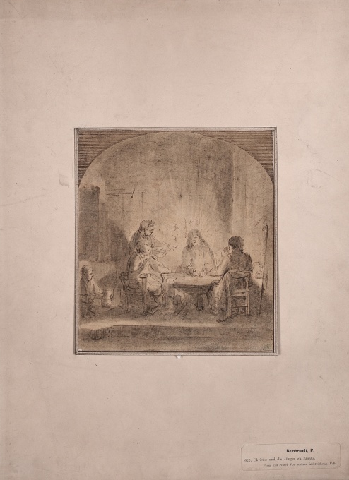 Kristus und die Jünger zu Emaus