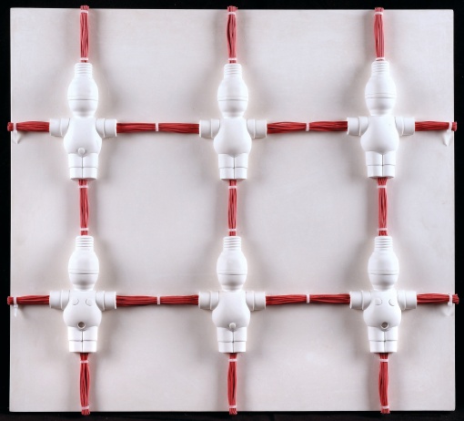 Červený kabel, ze série Connecting People II.