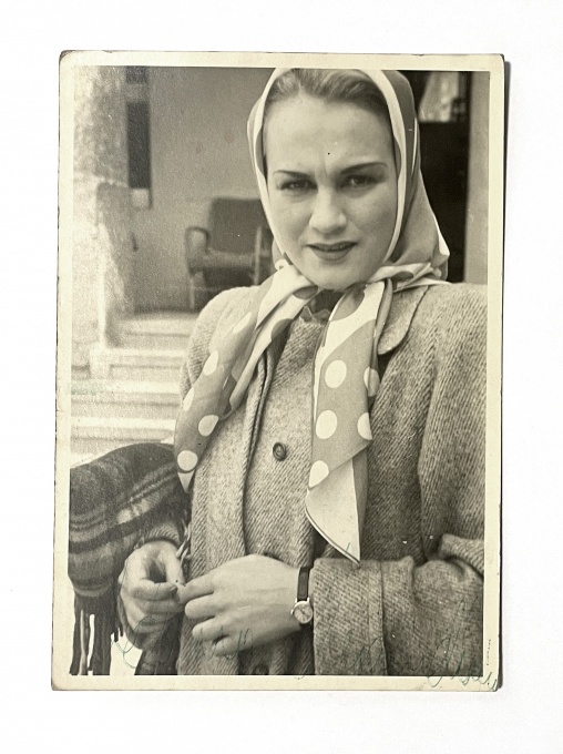 Adina Mandlová, autogram