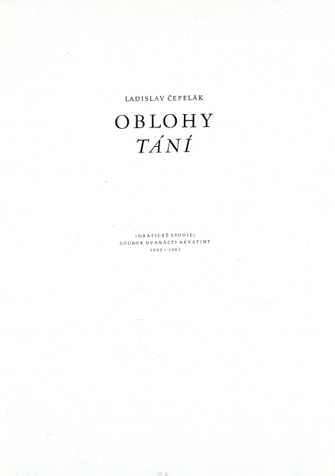 Oblohy tání, ucelený soubor, 12 ks