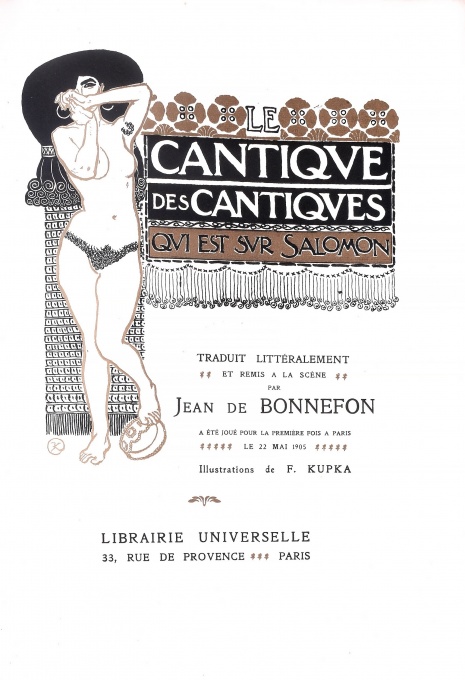 LE CANTIQUE DES CANTIQUES( Píseň písní), JEAN DE BONNEFON