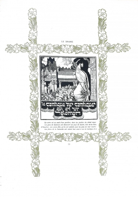 LE CANTIQUE DES CANTIQUES( Píseň písní), JEAN DE BONNEFON