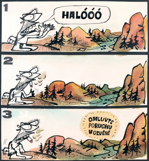 Omluvte poruchu v ozvěně