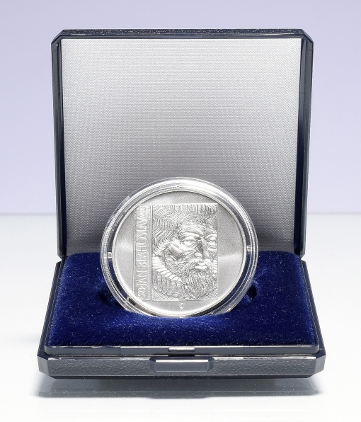 Stříbrná pamětní mince - 500. výročí narození Jana Blahoslava