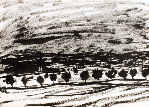 Krajina před bouřkou