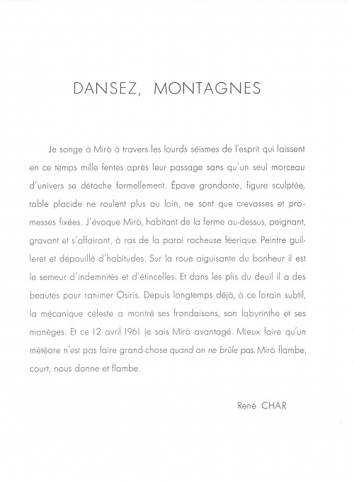 Derriere le Miroir, 6 ks