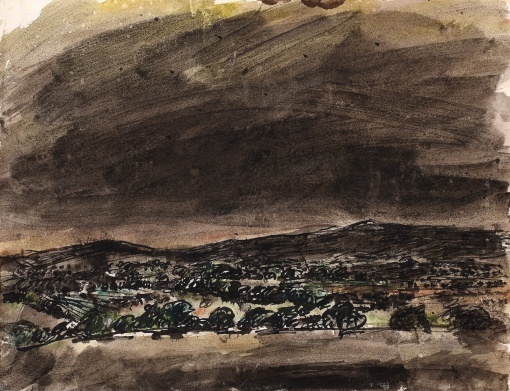 Krajina před bouřkou