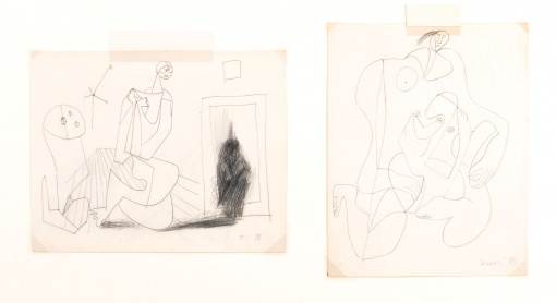 Surrealistické figury, 2 ks