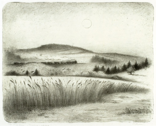 Krajina s vlakem
