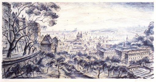 Praha z Hradu