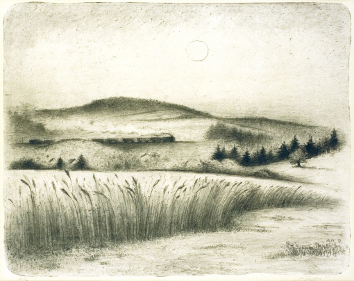 Krajina s vlakem