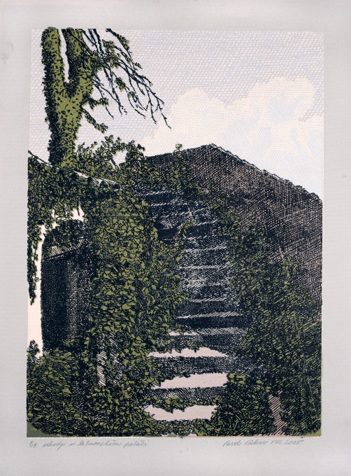 Schody v Salmovském paláci