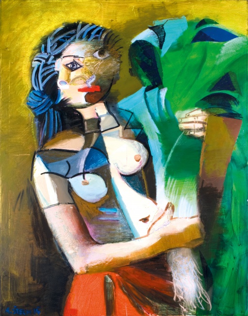 Žena s pórkem
