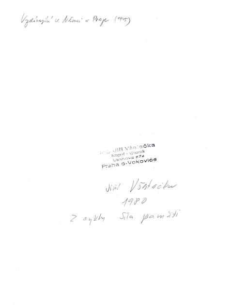 Z cyklu Síla paměti