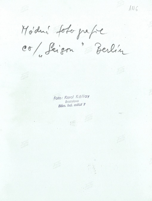 Móda pro Saison Berlín I.