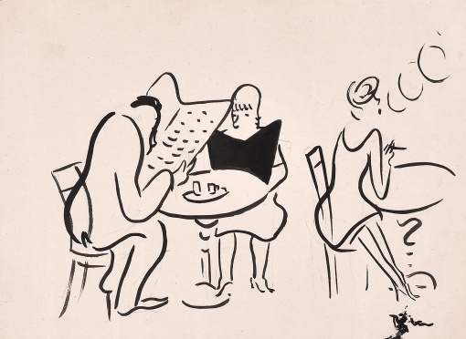 Odpoledne v kavárně