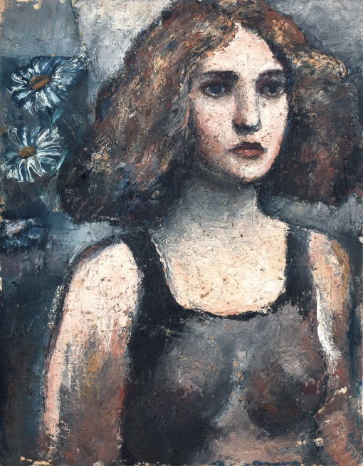 Dívka; Ležící akt