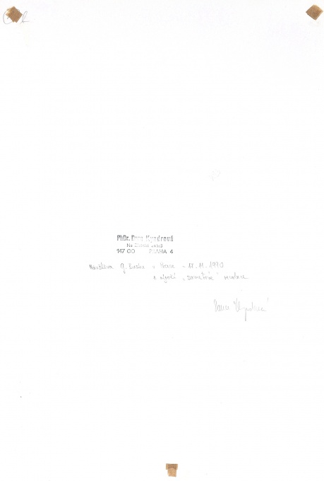 Návštěva G. Busche v Praze