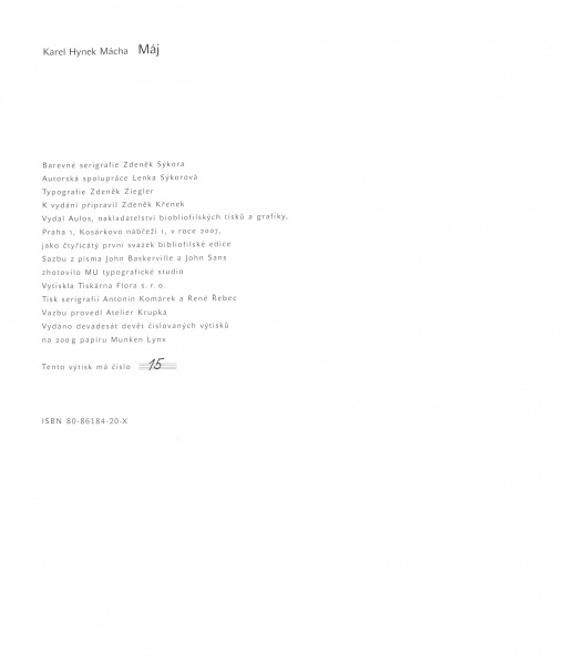 Máj, Karel Hynek Mácha