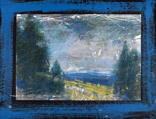 Šumava – modrá mezi stromy