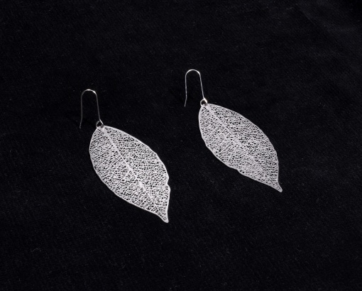 Náušnice Bobkový list