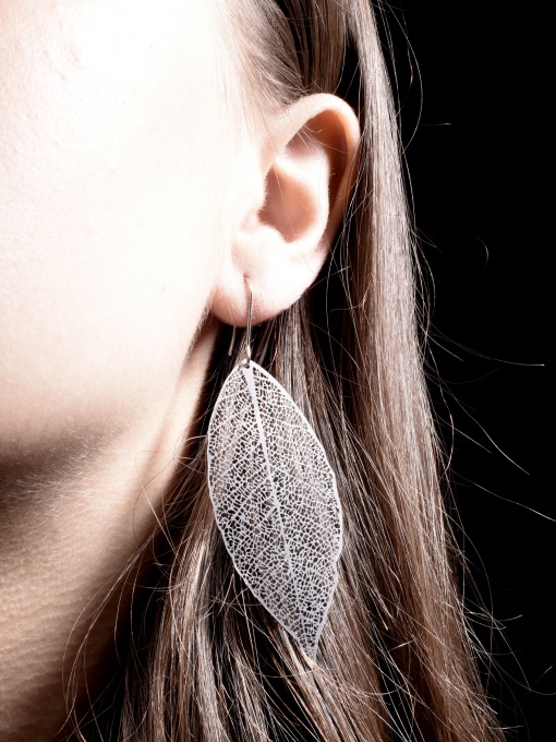 Náušnice Bobkový list 