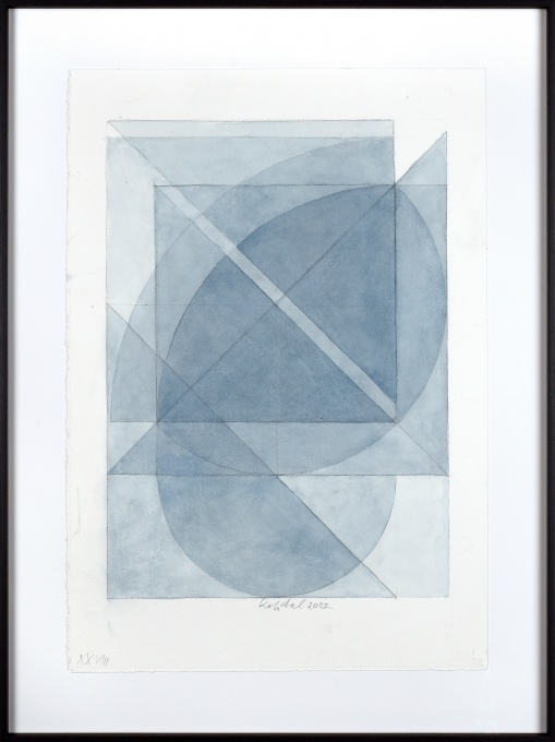 Dva čtverce a kruh XXVIII