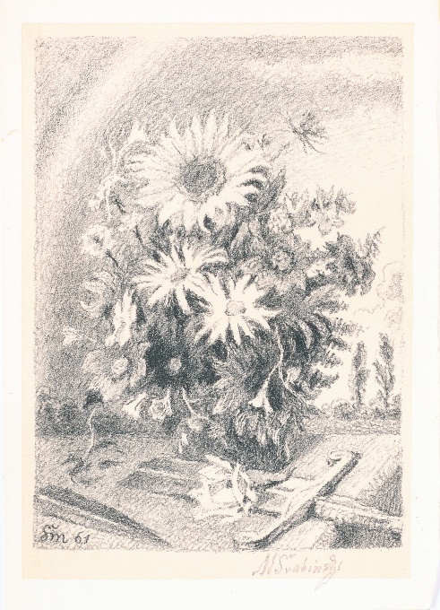 Zátiší s květinami