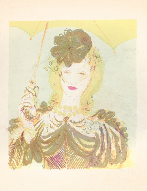 Dívka s paraplíčkem