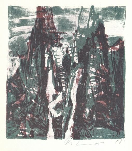 Don Quijote krajinou jedoucí